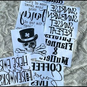 COPY - SCREEN PRINT TRANSFER MYSTERY PACK